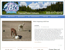 Tablet Screenshot of abcfarmcolo.com